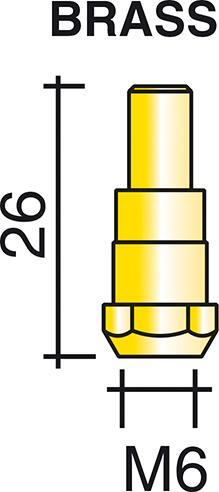 2274296 duesenstock m6 28 mm plus24 240