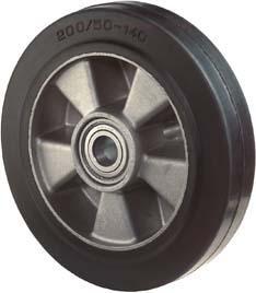 2283665 gummirad 200mm b80 200 elastik schw radk alu kl