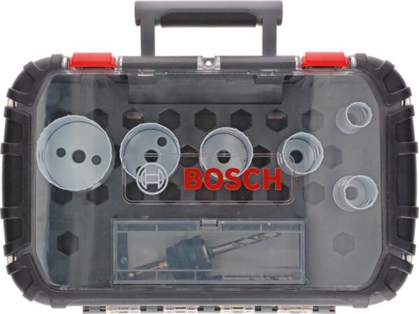 2284203 lochsaegen set 9tlg 22 29 35 44 51 64mm bosch