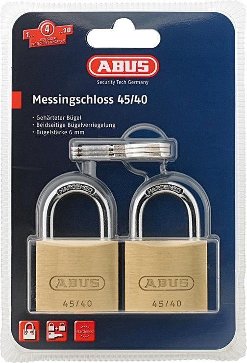 2287832 vorhangschloss messing twins sb abus