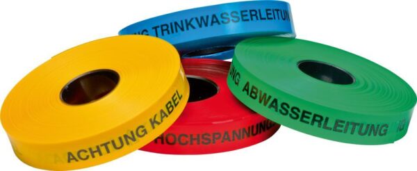 2288264 trassen warnband 250 m achtung lwl kabel