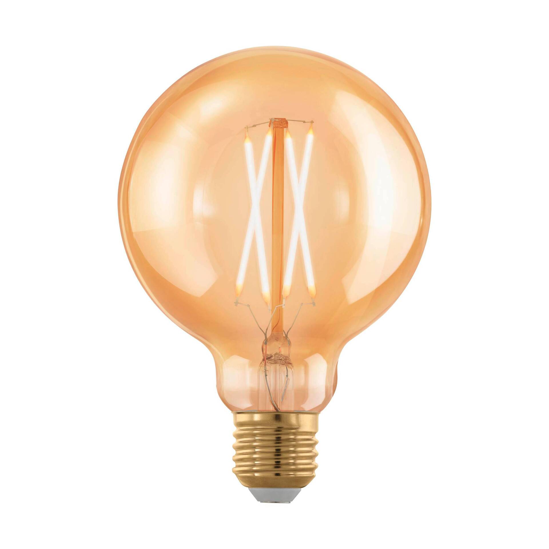 2515370 led leuchtmittel e27 g95 amber