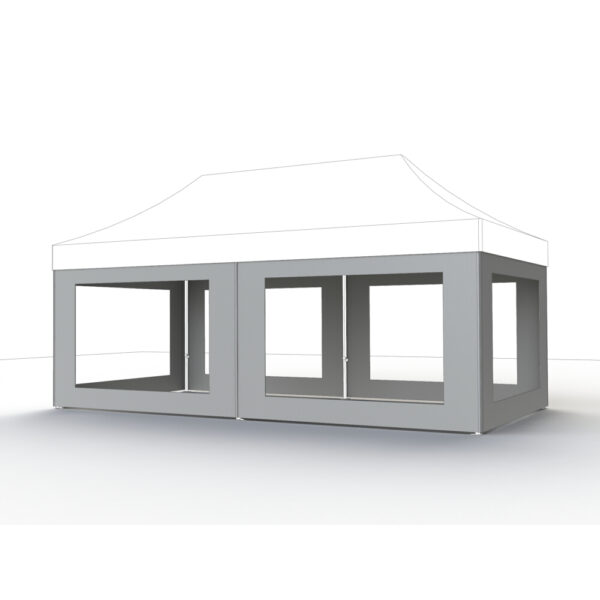 2520645 seitenteile zu pavillon pro weiss 4 stueck