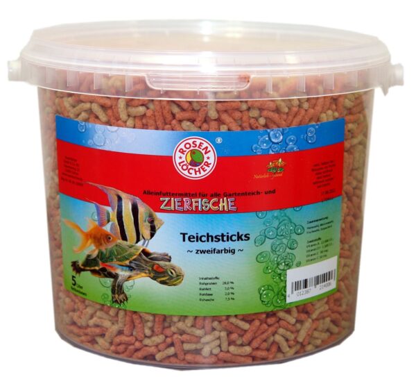 1296816 teichsticks gelb rot 5 liter