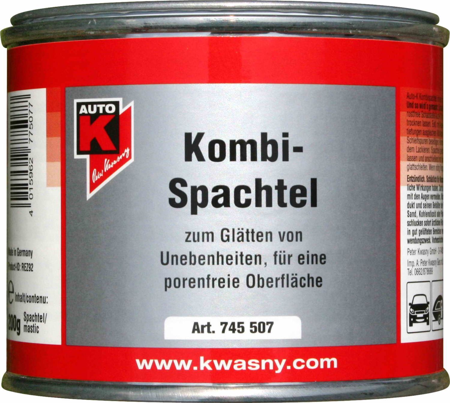 1330525 auto k kombi spachtel dose 200g