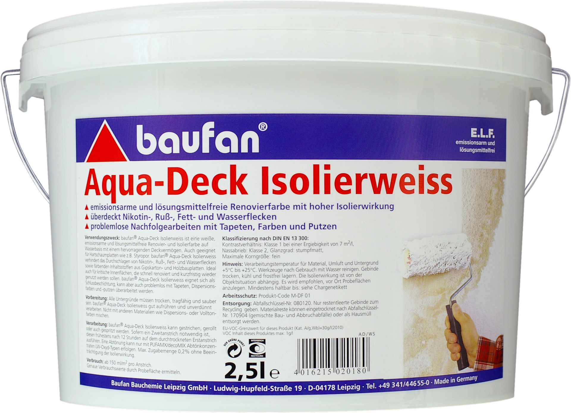 1331103 baufan aqua deck top isolierweiss e l f