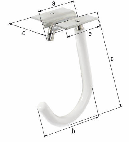 1614261 fahrradhaken stahl