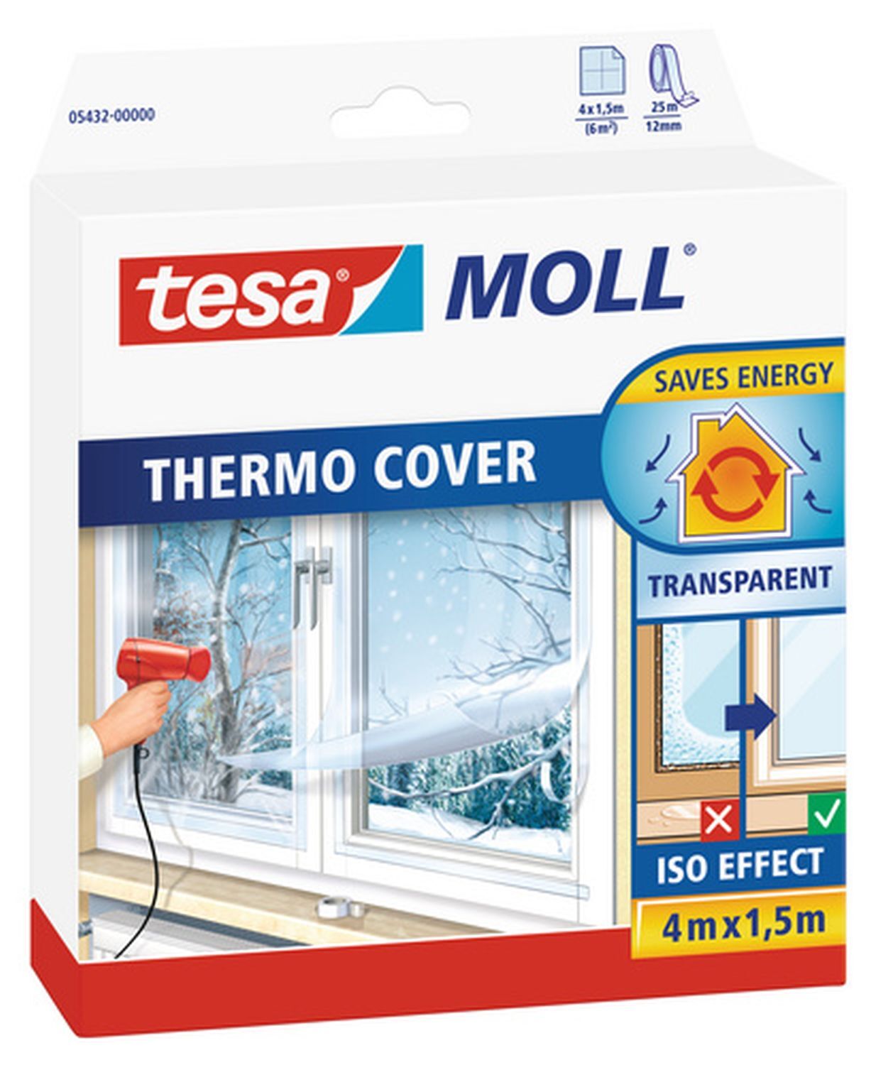 1638192 tesa thermo cover fensterisolierfolie transparent