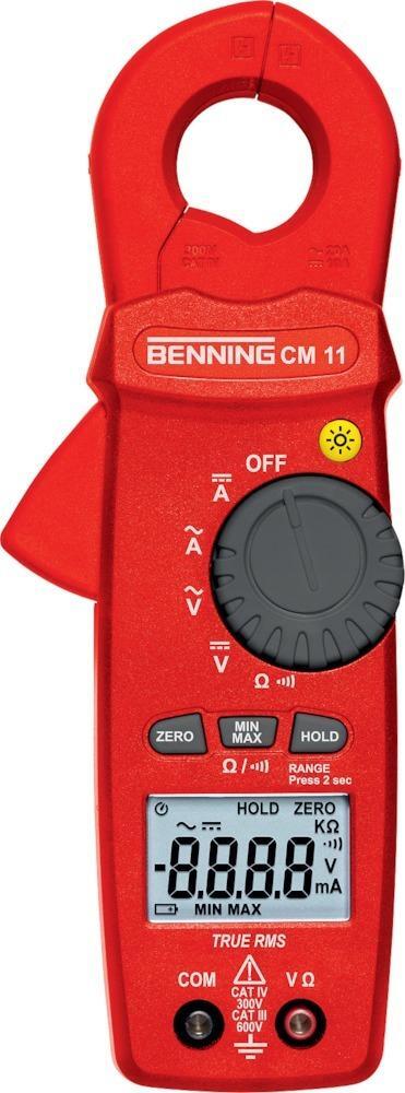 2301597 digital stromzangen multimeter cm 11 benning