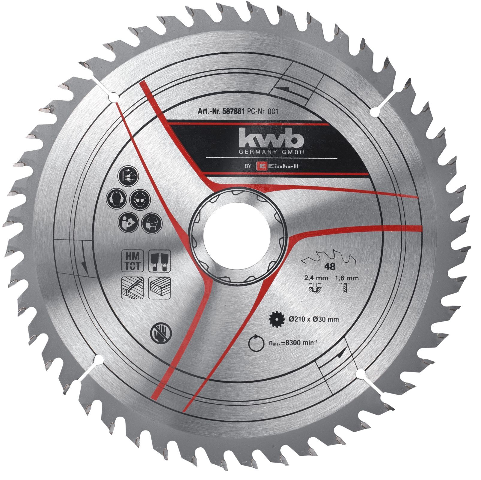 2344610 hartmetall saegeblatt fuer kgs 210 2 kgst 210 48 zaehne