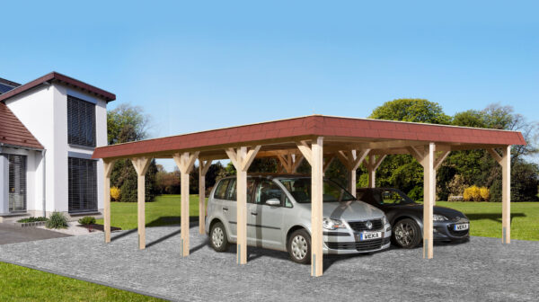 1907772 leimholz flachdach carport 615