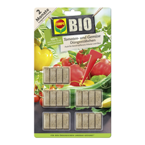 2143605 bio tomaten und gemuese duengestaebchen 20 staebchen