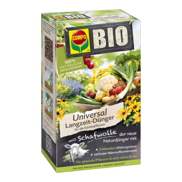 2143608 bio universal langzeit duenger mit schafwolle 2 kg