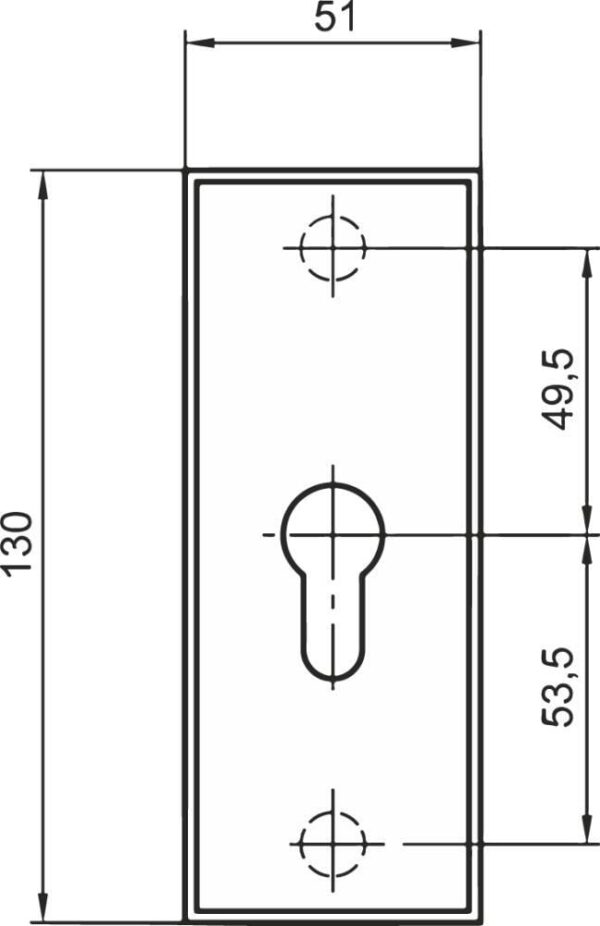 2275184 schluesselschild ohne skg za rund ts 40mm f1