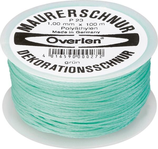 2277279 maurerschnur pe 1 0mm 100m gruen overmann