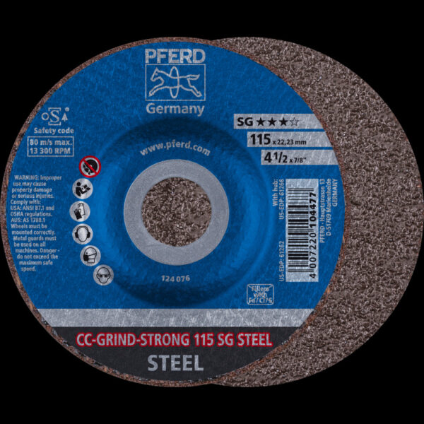 2281073 cc grind schleifscheibe sg strong steel