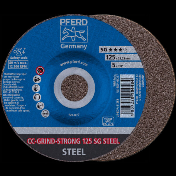 2281074 cc grind schleifscheibe sg strong steel