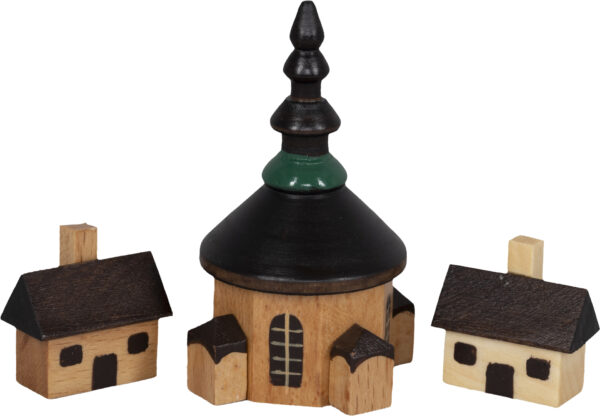 2463433 kirche haeuser set