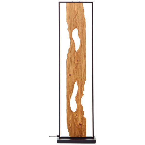 2505790 chaumont led standleuchte schwarz holz h80cm