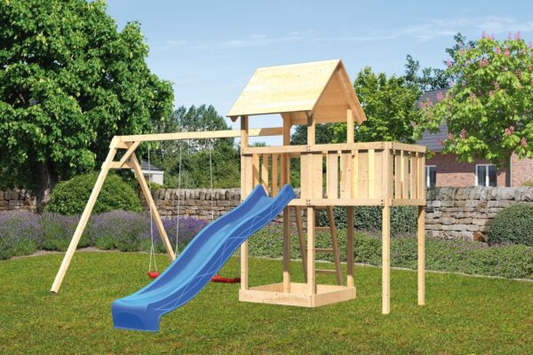 2532486 kinderspielturm lotti mit 2 5m rutsche