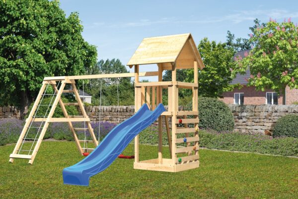 2532553 kinderspielturm lotti mit 2 5m rutsche