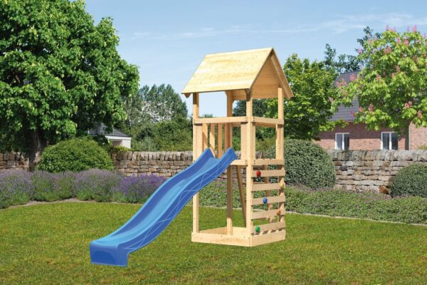 2532592 kinderspielturm lotti mit 2 5m rutsche