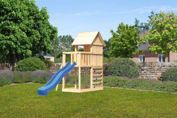 2532599 stelzenspielhaus frieda mit 2 5m rutsche