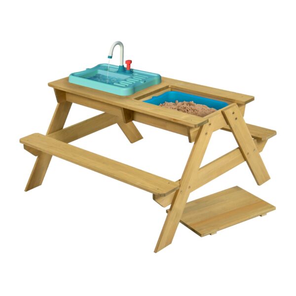 2559491 holz kinder picknicktisch mit waschbecken