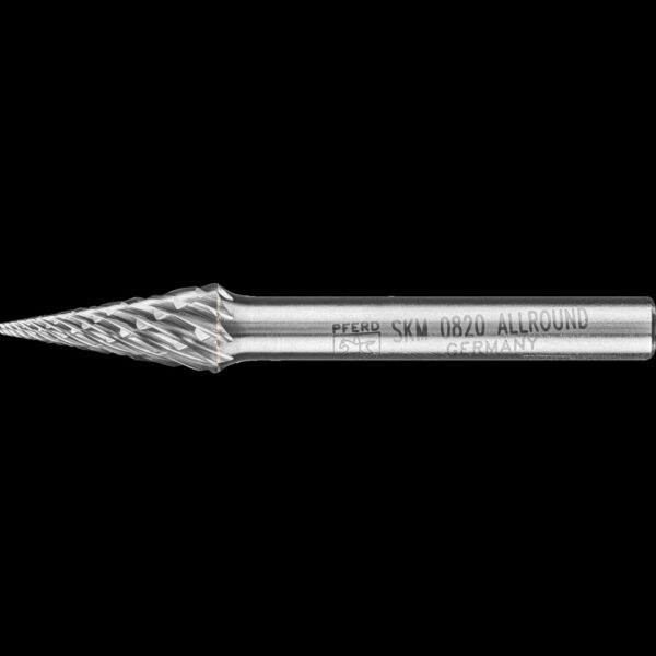 2622123 hartmetall hochleistungsfraesstift allround spitzkegel skm