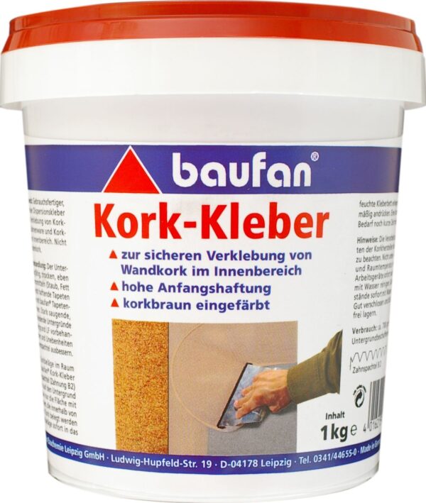 1082702 baufan korkkleber 1 0 kg