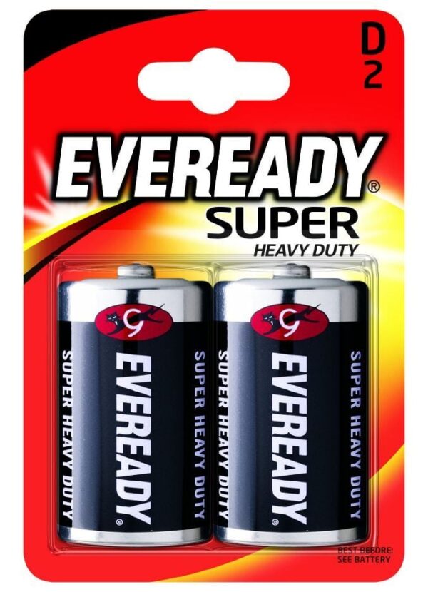 1165609 batterie mono eveready super heavy duty 1 5v