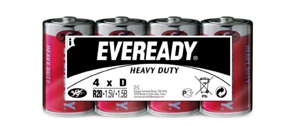 1165616 batterie mono eveready heavy duty 1 5v