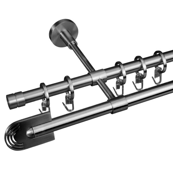 1222702 gardinenstange modern line 16 mm kegel edelstahl