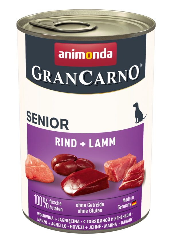 1232451 dog grancarno senior rind lamm