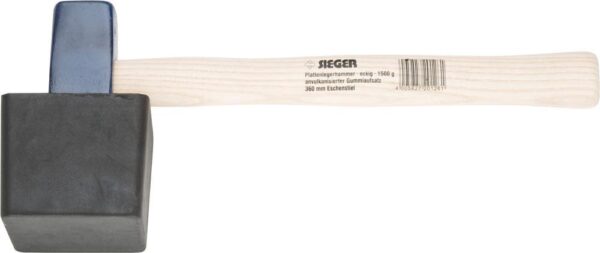 1235314 plattenlegerhammer 1500g eckig idealspaten