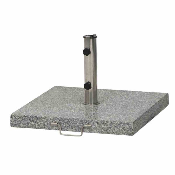 1499401 granitschirmstaender 45 kg eckig