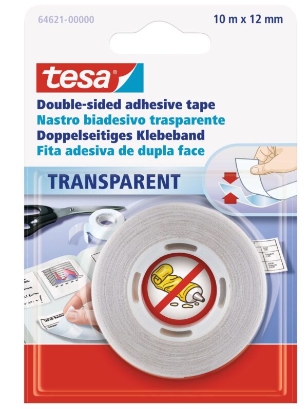 1593672 tesa doppelseitiges klebeband transparent