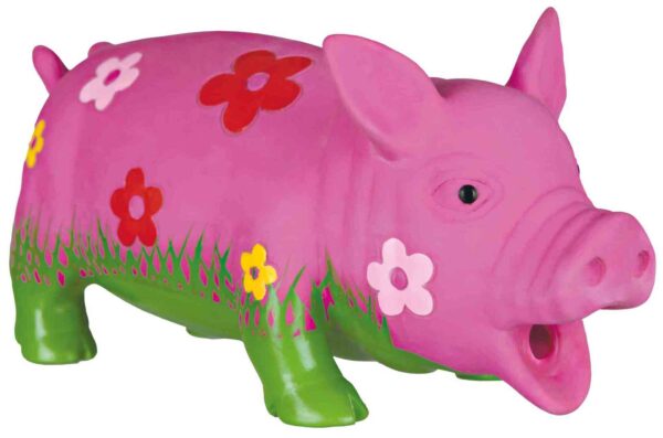 1729505 schwein mit blumen 20cm