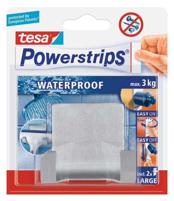 1739606 tesa powerstrips waterproof 2er haken zoom