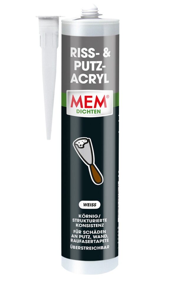 1855358 mem riss acryl weiss 300ml