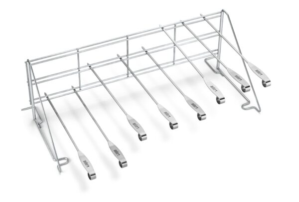 1887091 edelstahlrost und spiesse fuer vertical grill rack