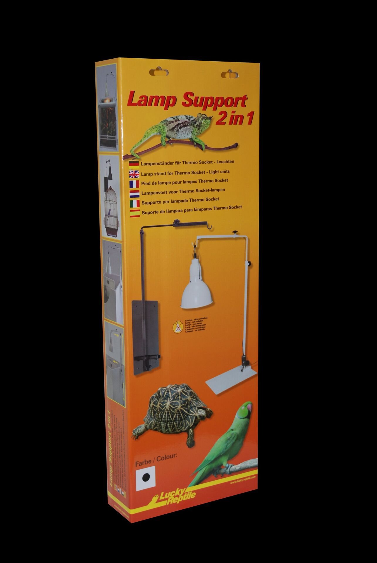 2062099 lamp support 2 in 1 schwarz