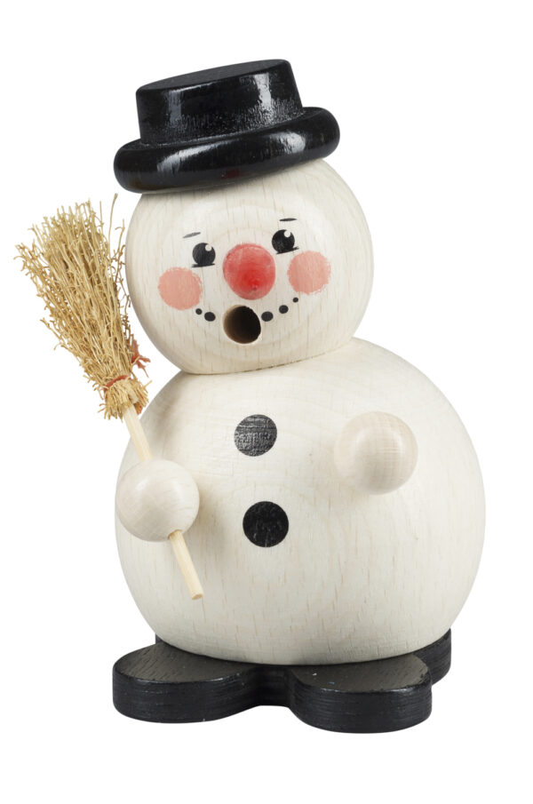 2208169 raeucherfigur schneemann mit besen