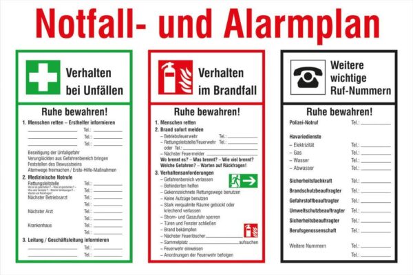 2272521 notfall und alarmplan kunststoff pvc