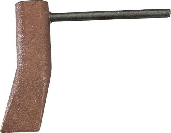 2280571 kupferstueck hammerform mit eisenstift gerade fuerpropan handgriff