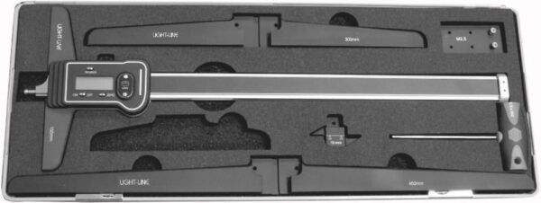 2295909 tiefenmessschieber set digital 500mm leichtbau fortis