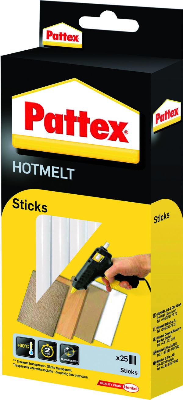 Pattex hot Patronen transparent hochfest 500g