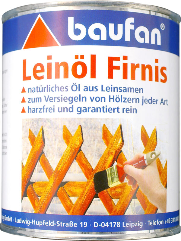 Baufan Leinöl Firnis 750 ml