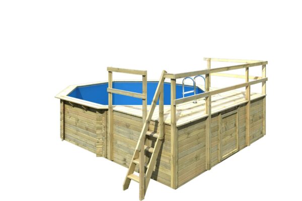 Holz-Pool Modell 2