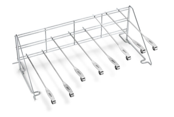 Edelstahlrost und Spieße für Vertical Grill Rack